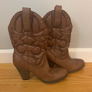 Cowboy style boots